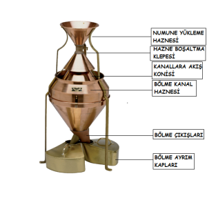 Konik Bakır Numune Bölücü