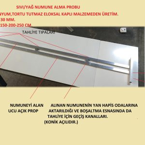 Yağ ve Sıvı Numune Alma Probu